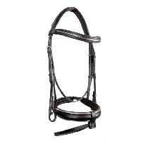 Silver Pipping Leather Snaffle 11 web